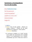 Iluminismo y Enciclopedismo en el rio de la plata