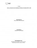 Inicio y evolución de la Constitución Política de Colombia 1991 - 2021