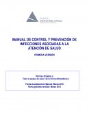Manual de control y prevención de infecciones asociadas a la atención de salud