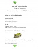 Actividad Gestión Logística . Taller de incoterms