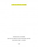 Papel del Estado en la economía
