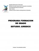 Ensayo sobre la Historia Contemporánea en Venezuela