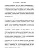 Ensayo sobre la literacidad