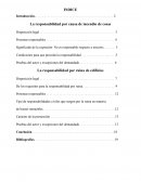 Responsabilidad en incendio y ruina