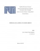 Importancia de la química en el medio ambiente