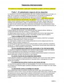 Introducción negocios internacionales