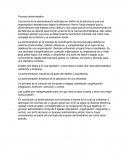 Proceso administrativo eficaz