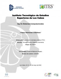 Clases Abstractas en C  . Página 1