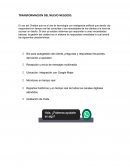 Transformación del nuevo negocio