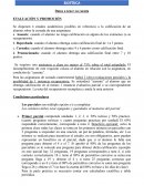 Evaluación y promoción: Normas de la asignatura