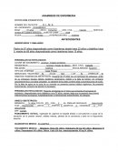 Anamnesis de enfermeria