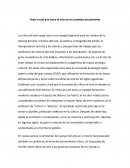 Valor social que tiene el arte en mi contexto actualmente