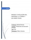 Origen y evolución del universo , La formación de la Tierra