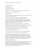 Cuestionario. Sismo. Premisas del diseño estructural