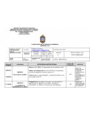 Planificacion de actividades académicas