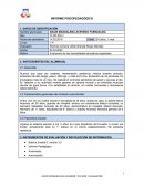 Informe psicopedagógico