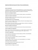 Proceso administrativo en los servicios de enfermería