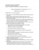 Procedimeintos de construcción