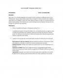 Caso de Estudio “Transportes Carlitos S.R.L. “