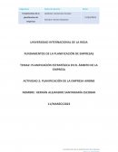 Planificación de la empresa Airbnb