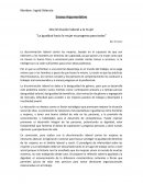 Discriminación laboral a la mujer