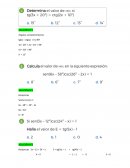 Ejercicios de trigonometria