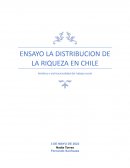 La distribucion de la riqueza en Chile