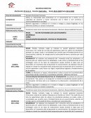 Secuencia Didactica 3º Sociales (Formación Humana)