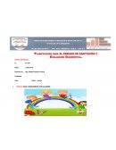 Planificación para el periodo de adaptación y evaluación diagnóstica