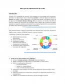 Retos para implementar un ERP