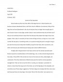 Control of Pet Population