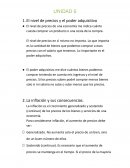 El nivel de precios y el poder adquisitivo