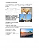Trabajos de un ingeniero civil