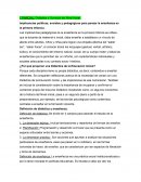 Didáctica y Currículo del Nivel Inicial