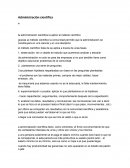 Administración científica