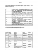 Contabilidad ejercicio