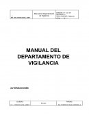 Manual del Departamento de Vigilancia