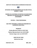 Diseño de un sistema de gestión de inventarios mediante un análisis ABC en la empresa Novagreen