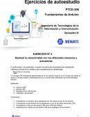 Realizar la conectividad con los diferentes sensores y actuadores