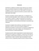 El proceso de investigación