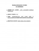 Problemáticas que como niño o adolescente se tienen para cumplir los estudios