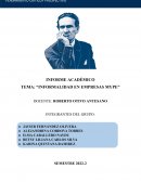 Informalidad en empresas MYPE