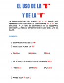 El uso de la “B” y de la “V”