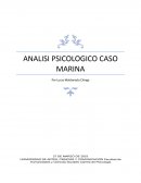 Análisis Marina en terapia