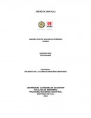 Diseño de una silla