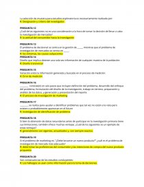Banco de preguntas - Investigación de Mercados. Página 4