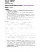 Secuencia de actividades de expresión corporal: “De paseo por diferentes lugares”