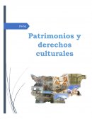 Patrimonios y derechos culturales