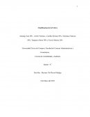 Clacificación de la NAGA