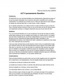 Pensamiento filosofico